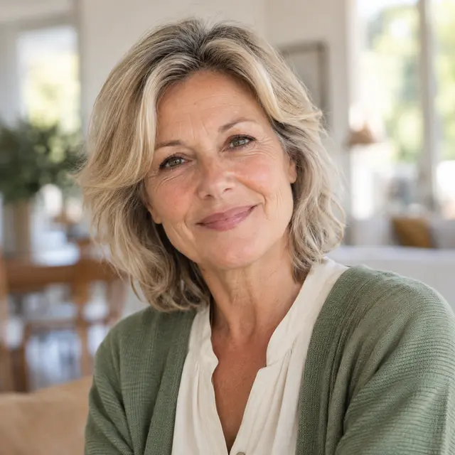 Portrait d’illustration de Claire, propriétaire